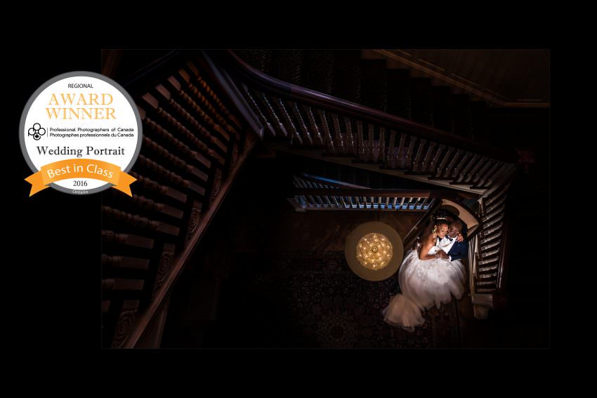 At The Bottom Of The Stairs Raph Nogal 17 Wedding Portrait