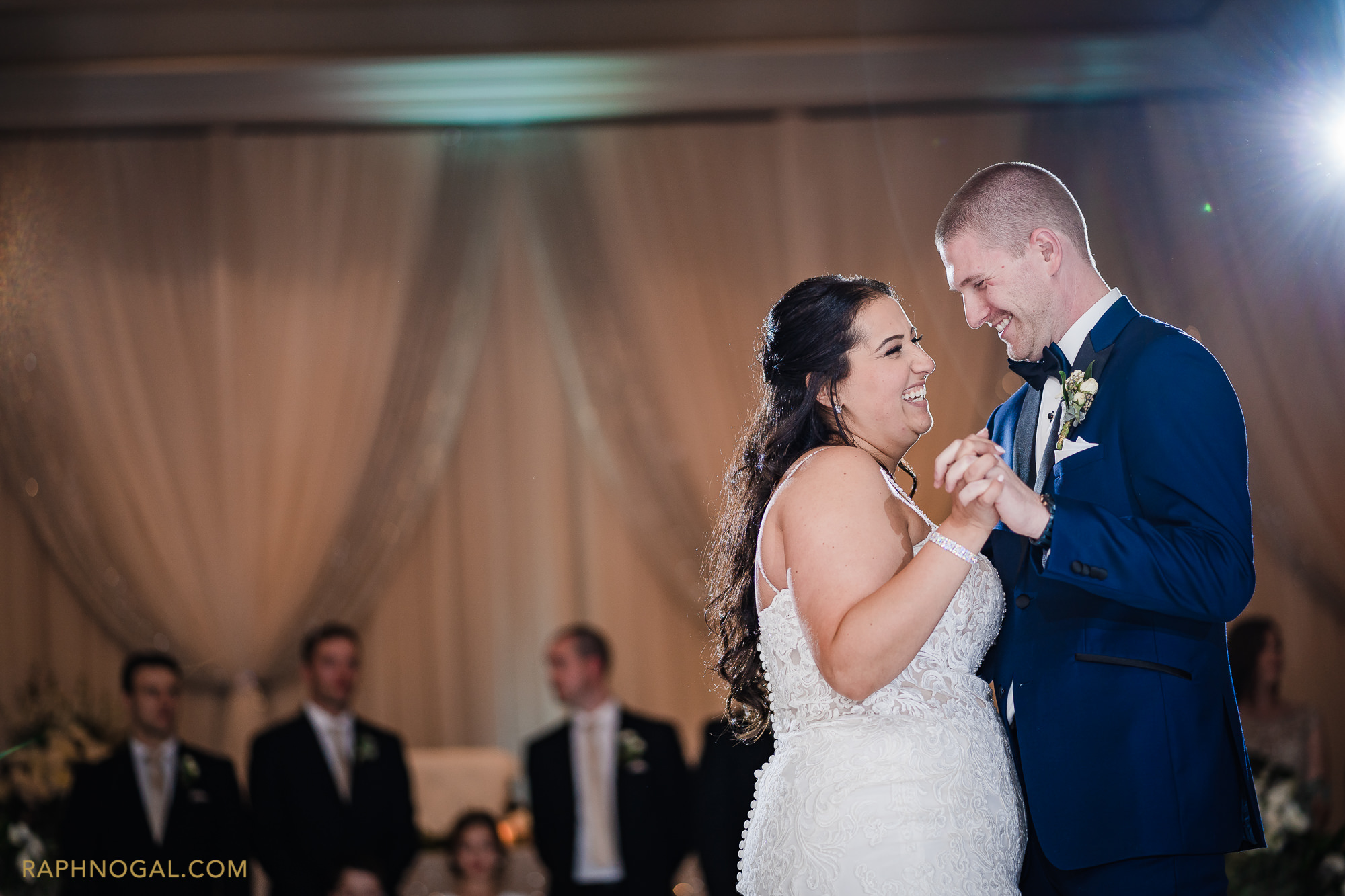 Bride and Groom first dance at Hazelton Manor