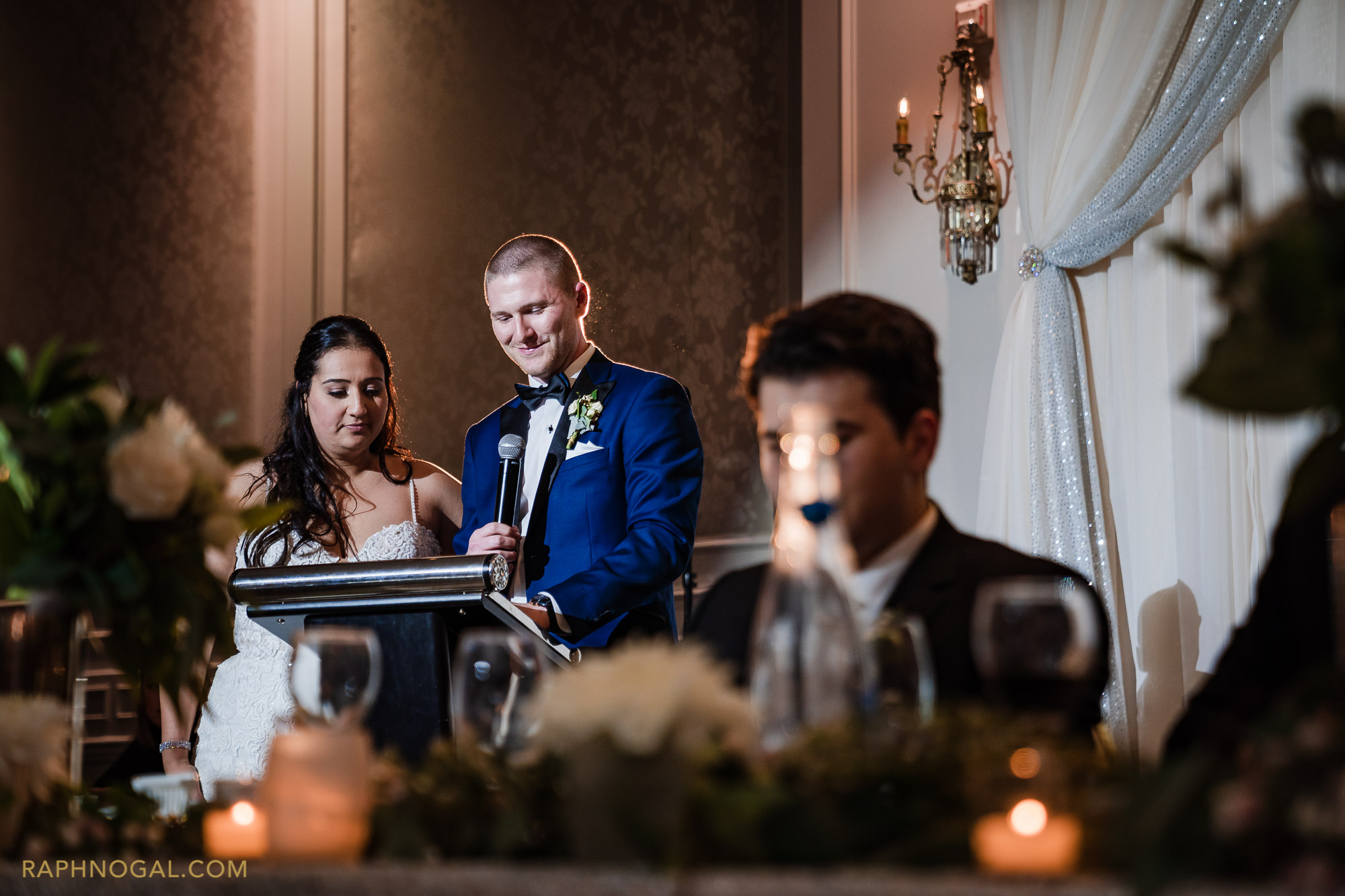 Bride and Groom Speech at Hazelton Manor